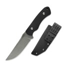 KUBEY Sicario Couteau à Lame Fixe Full Tang Manche G10 Noir KU240A - KNIFESTOCK