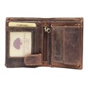 GreenBurry Leather mini wallet Vintage 1813-25 - KNIFESTOCK