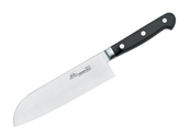 DUE CIGNI FLORENZ SANTOKU kuchynský nôž 18 cm 03DC015 čierna - KNIFESTOCK