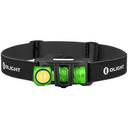 Olight Perun 2 Mini Rechargeable LED Flashlight (Lime Green) with Headlamp Headband - KNIFESTOCK