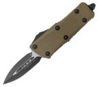 MICROTECH MINI TROODON D/E SS OD Green G10 Composite TOP 238-1GTODS - KNIFESTOCK