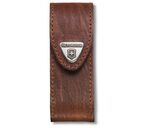 Victorinox 4.0543 Leather Pouch, Brown - KNIFESTOCK