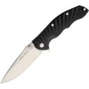 Real Steel T101 SE G10 černý, rýhovaný 7523 - KNIFESTOCK