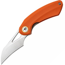 BESTECH BIHAI 14C28N Stonewash+Satin G10 Orange BG53B-1 - KNIFESTOCK