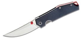 GIANT MOUSE ACE Clyde,(NEW) Blk Aluminum with Red Alu backspacer and thumbstud - KNIFESTOCK