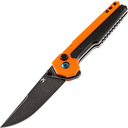 Kansept EDC Tac Black TiCn coated S35VN Orange G10 + Titanium Inlay K2009A7 - KNIFESTOCK