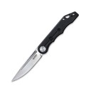 KUBEY Mizo Liner Lock Front Flipper Zavírací Nůž Černá Rukojeť G10 KU2101A - KNIFESTOCK
