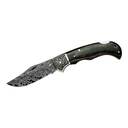 Herbertz Herbertz Damaškový kapesní nůž, 49 vrstev, střenka z pakkadřeva, nýty z nového stříbra 2356 - KNIFESTOCK