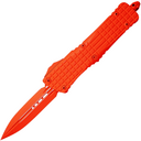 Microtech COMBAT TROODON D/E STANDARD FRAG CERAKOTE ORANGE SIGNATURE SERIES - KNIFESTOCK