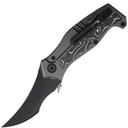 DC BLADES VENDETTA DLC, Silver Foil Carbon Fiber Inlay - KNIFESTOCK