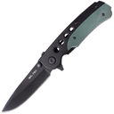 Mil-Tec EINHANDMESSER M.CLIP FEKETE/OLÍVA 15305000 - KNIFESTOCK