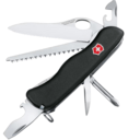 Victorinox TRAILMASTER, One Hand, wavy, black 0.8463.MW3 - KNIFESTOCK