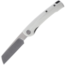 Petrified Fish PFE04 Scholar Stonewashed 154CM White G10 PFE04WW - KNIFESTOCK