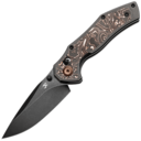 Kansept Apollo Blackwash CPM S35VN Blackwash Titanium, Copper CF Crossbar lock K2107V3  - KNIFESTOCK
