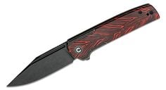 Civivi Cachet Black Stonewashed/G10 Black, Red C20041C-1 - KNIFESTOCK