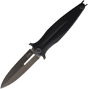ANV Knives Z400 - SLEIPNER, DLC, LINER LOCK, G10 BLACK, PLAIN EDGE ANVZ400-009 - KNIFESTOCK