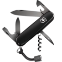 VICTORINOX Spartan Onyx Black 1.3603.31P - KNIFESTOCK