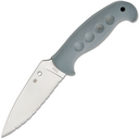 Spyderco TEMPERANCE GRAY FRN CPM CRUWEAR SERRATED - KNIFESTOCK