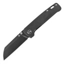 QSP Knife Penguin, Black Stonewash 154CM Blade, Black Titanium Handle QS130-O - KNIFESTOCK