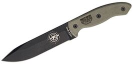 ESEE Plain Edge, Black Kydex Sheath, Clip Plate ESEE-CM-6 - KNIFESTOCK