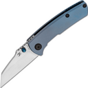 Kansept Little Main Street Satin CPM-S35VN Blue Anodized Titanium K2015A3 - KNIFESTOCK