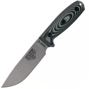 ESEE, ESEE 4 PLAIN EDGE, S35VN BLADE, Gray/Black G10 3D Handles 4P35V-002 - KNIFESTOCK