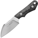 Viper HANDY2 Sheepfoot Satin M390, Dark Matter Carbon Fiber, Leather Sheath VT4048FCM - KNIFESTOCK