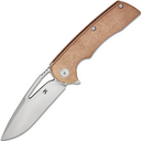 Kansept Kryo Stonewashed 12C28N Brown Micarta T1001M4 - KNIFESTOCK