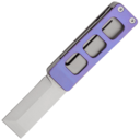 Petrified Fish PFE09 Cash Satin 14C28N Purple Titanium PFE09PS - KNIFESTOCK