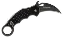 Fox Knives FOX KARAMBIT,FOLDING KNIFE,LAWKS SYSTEM,BLD N690 CERAKOTE,HDL G10 BLK FX-599 XT - KNIFESTOCK