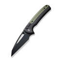 CIVIVI Sentinel Strike Black Aluminum Handle With OD Green FRN Integral Spacer Black K110 Blade C220 - KNIFESTOCK