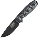 ESEE Model 3 Black, 3D Gray/Black G10 3 PMB-002 - KNIFESTOCK