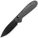 GEO Knife Frost Black DLC M390 Blade Black DLC Ti - KNIFESTOCK