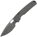 Vosteed Psyop Elmax Acid Etched &amp; Stonewashed,Dim Gray Titanium - KNIFESTOCK