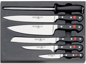 Set WUSTHOF CLASSIC 6 pezzi, coltelli da cucina e acciaino - KNIFESTOCK