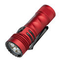 Olight Seeker 4 Mini Dual LED Flashlight Red (Cool White &amp; UV Light) - KNIFESTOCK