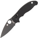 Spyderco Manix 2 G-10 Black Black Blade C101GPBBK2 - KNIFESTOCK