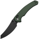 Civivi Sixgill Green Canvas Micarta HandleBlack Stonewashed Nitro-V BladeCrossbar Lock - KNIFESTOCK