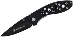 Smith &amp; Wesson Zwart Drop Point SWCK402 - KNIFESTOCK