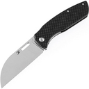 Kansept Convict Stonewashed 154CM Black Carbon Fiber T1023A2 - KNIFESTOCK