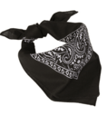 Mil-Tec BANDANA WESTERN noire 12620002 - KNIFESTOCK