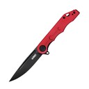 Cubey Mizo Liner Lock Flipper Folding Knife Red G10 Handle Ku312C - KNIFESTOCK