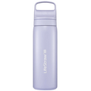 LifeStraw Stainless Steel Water Filter Bottle; 18oz; Provence Purple LGV418PPWW - KNIFESTOCK