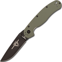 Ontario RAT II Linerlock OD Green D2 ON8830OD - KNIFESTOCK