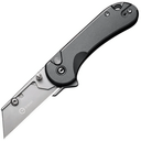 CIVIVI Elementum Utility Gray Aluminum Handle Stonewashed S/S Blade Holder Plain - KNIFESTOCK