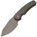 Kunwu STIFFY D. KNFS Limited Edition 50pcs VANADIS 4 Stonewashed + Raindrop Titanium Stonewashed - KNIFESTOCK