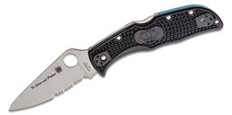 Spyderco Endela TTF Lightweight Black C243FPSBKBL - KNIFESTOCK