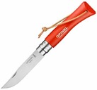 Opinel VRI N°07 Inox Trekking Orange 002208 - KNIFESTOCK