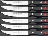 WUSTHOF set GOURMET 6-delig, voor steak - KNIFESTOCK