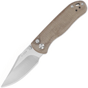 Kizer Drop Bear 2 | Nitro-V | Brown &amp; Micarta | - KNIFESTOCK